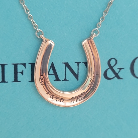 Tiffany & Co 1837 Rubedo Metal &925 Sterling silver Necklace 16" - Picture 8 of 17